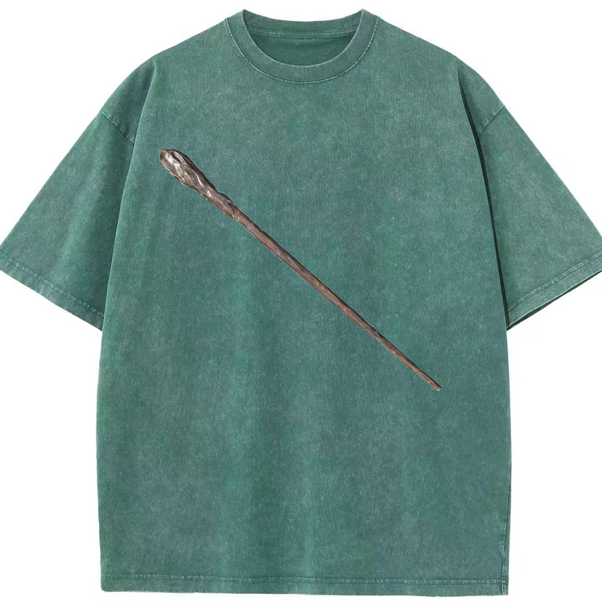 （画像用） Harry Potter ハリー・ポッターシリーズ 綿100% ヴィンテージ風 半袖Tシャツ（フロントプリント）